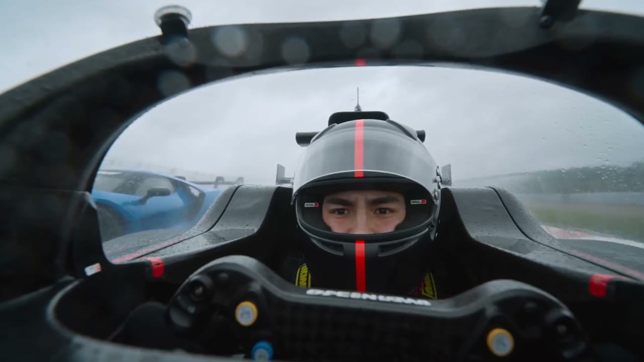 Racing scene continued with the AI Video Extender