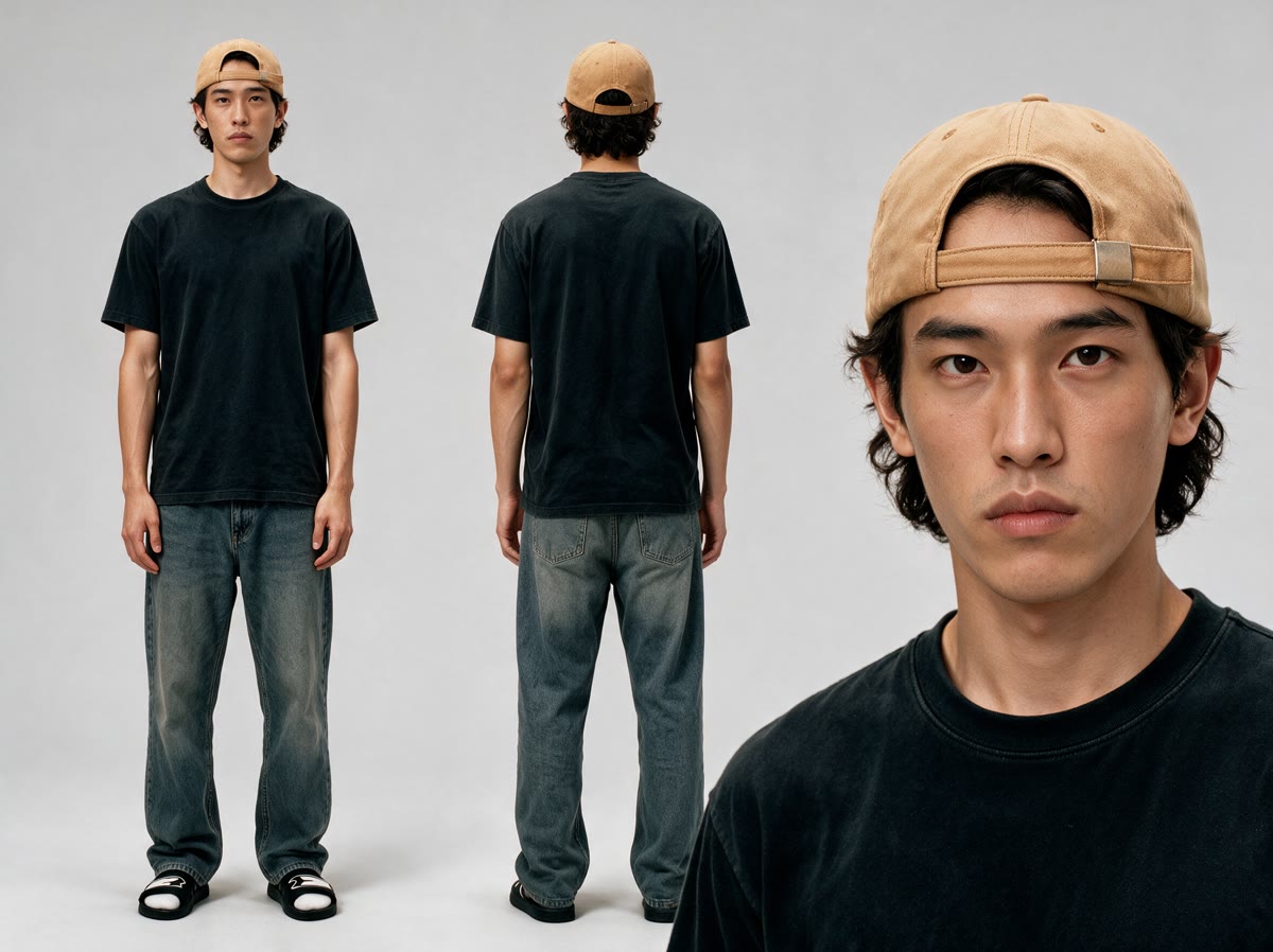Young man identity sheet used as the driver reference